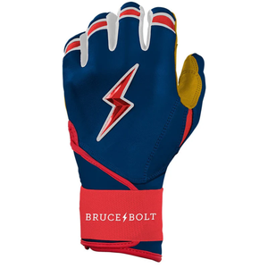 High Quality <b>Baseball</b> Batting Gloves Bruce Bolt Inspired Soft Leather Design For Maximum <b>Bat</b> Control Batting Gloves - Product Image 5