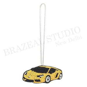 Handmade Eco-Friendly Velvet Satin Fabric Embroidered Customized Wholesale Christmas Tree Decorations Featuring <b>Camel</b> Reindeer - Product Image 5