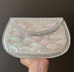 Pochette de luxe en nacre faite à la main de l'Inde Sac de soirée parfait pour dame de la mode à vendre - Product Image 1