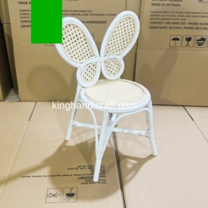 Silla Infantil de Ratán Hecha a Mano, Asiento de Ratán Natural Elegante para Decoración de Cumpleaños Infantiles, Eventos de Boda, Fabricante - Product Image 3