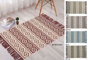 Natural Jute Braided Rug Handmade Woven Area Rug for Living Room Bedroom Home Decor Eco Friendly Jute Woven Rug Handmade Braided - Product Image 6