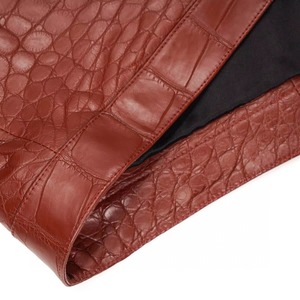 Men's Vintage Café Racer Motorcycle Jacket Distressed Brown Biker Real Genuine Leather Winter Casual Jacket for Riders <b>Canvas</b> - Product Image 3