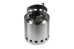 Réchaud de camping compact en acier inoxydable à gazéification du bois - Product Image 2