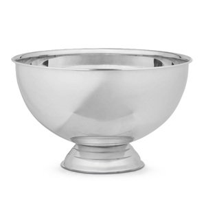 Seau à glace rond en acier inoxydable, design minimaliste, résistant à la rouille, bol de service pour boissons, seau à glace pour servir le vin - Product Image 2