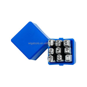 [WIGA]RN-9 9mm Reverse Steel <b>Stamp</b> for Vehicle Identification Number - Product Image 1