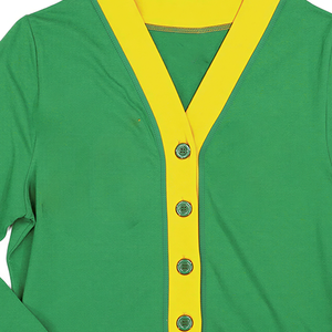 Cardigan pour femmes de l'Université KSU, tricoté sur mesure, col en V, logo brodé sur le devant, style sororité, esprit universitaire, hiver, OEM/ODM - Product Image 6