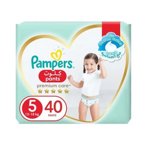 แพมเพิส พรีเมี่ยม แคร์ แพนท์ส ผ้าอ้อมเด็กแบบสวม พร้อมเทคโนโลยี 360 ฟิต ให้ความแห้งสบายยาวนาน - Product Image 3