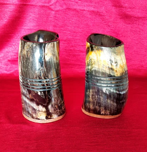 Tazas de Cuerno de Buey, Cuernos para Beber, Tazas y Jarra de Cuerno de Búfalo Vikingo de la India con Logotipo y Asa, Fabricante y Exportador - Product Image 3