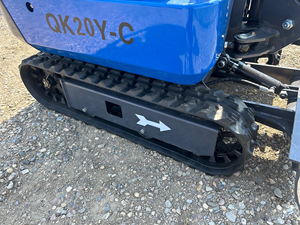Mini-excavatrice sur chenilles CFG QK20Y-C durable, modèle 2026, pour l'aménagement paysager, les travaux publics et la préparation des sites - Product Image 5