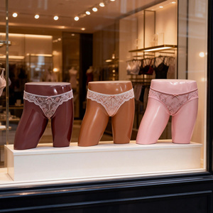 Mannequin de yoga personnalisé en fibre de verre pour <span class=keywords><strong>femme</strong></span>, corps inférieur, plusieurs tons de peau, pose debout - Product Image 6