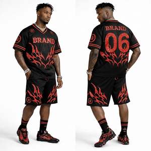 เสื้อฟุตบอลอเมริกันแบบซับลิเมชั่นเต็มตัว ชุดยูนิฟอร์มสโมสรแบบกำหนดเอง ระบายอากาศได้ดี น้ำหนักเบา แขนสั้น ชุดกีฬาสำหรับทุกเพศ บริการ OEM - Product Image 1