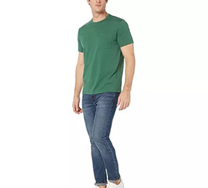 Camiseta de Hombre de Alta Calidad con Logotipo Personalizado Impreso al por Mayor, 100% Algodón, Spandex, Rayón, Material Denim para Verano - Product Image 4