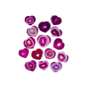 Posavasos de ónix rosa de alta calidad en oferta, posavasos de piedra de cristal con forma de corazón para bebidas de mesa con soporte para café para el hogar - Product Image 4