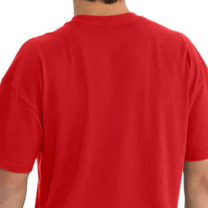 <b>Men's</b> <b>Thick</b> Heavyweight T <b>Shirt</b> Premium Cotton Crew Neck Casual Short Sleeve Tee for Street Fashion Work and Leisure Wear - Product Image 4