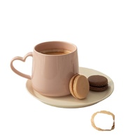Ensemble de verres à vin SSUEIM Waggle et bol à nouilles mignon en plastique ABS, céramique 100% alimentaire, vaisselle de cuisine pour les fêtes