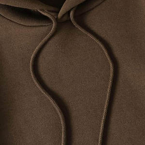 Sweat à capuche pour homme en molleton de coton épais, style streetwear, coupe oversize, décontracté, chaud pour l'hiver, confortable pour le quotidien, mode urbaine - Product Image 5