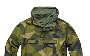 Men's <b>Camouflage</b> Windbreaker Jacket Quarter-Zip Hooded Windproof Polyester Outdoor Wear Regular Fit Autumn Style - Product Image 4