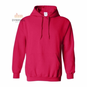 Sweat-shirts à logo personnalisé unisexe, haute qualité, anti-rétrécissement, épais, surdimensionnés, sans cordon, en molleton de coton, pour hommes - Product Image 2