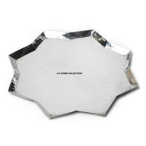 Plateau de Noël décoratif de qualité supérieure en aluminium pour servir des bonbons, des biscuits, des fruits secs, sublimation vierge, vente en gros - Product Image 6