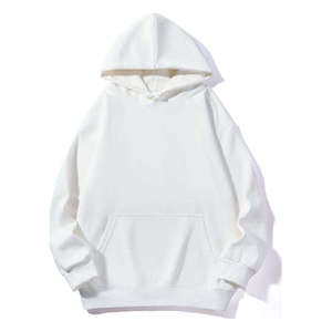 Sudadera con Capucha de Algodón Grueso para Esquí y Nieve, Corte Holgado Unisex, Lavado Ácido, Estilo Vintage - Product Image 1
