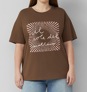 T-shirt décontracté pour femme, coupe classique, col rond, manches courtes, imprimé Los Angeles Californie, 100 % coton tricoté, respirant, anti-boulochage - Product Image 4