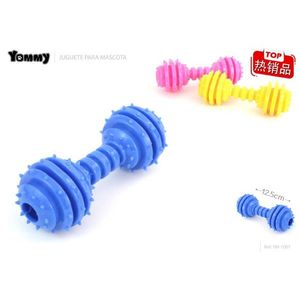 ทอมมี่ เพ็ท ยางรูปทรงดัมเบลแบบมีหนาม ขนาด 12.5 ซม. ของเล่นสำหรับสุนัข - Product Image 1