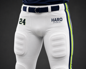 Ensemble d'uniformes de football américain sur mesure de qualité supérieure, maillot de football sublimé avec pantalon de football intégré - Product Image 6