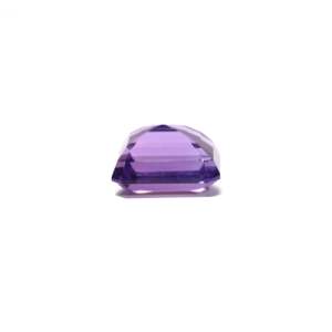 Handcrafted 10.3 Carat Emerald Cut Amethyst Loose Gemstone for Fine Jewelry - Product Image 3