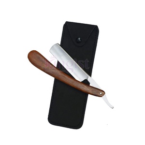 Professional High Quality Straight Edge Shaving Razor With Turkish Styles Handle Disposable for Men's Face Body Use for <b>Barbers</b> - Product Image 1
