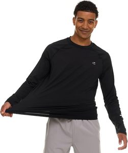เสื้อรัดรูปสำหรับว่ายน้ำ MMA แบบยูนิเซ็กซ์ สีดำล้วน ผลิตตามสั่ง (OEM) ผ้าโพลีเอสเตอร์ 100% ระบายอากาศได้ดี ป้องกันรังสียูวี UPF50+ ป้องกันแบคทีเรีย แห้งเร็ว - Product Image 1