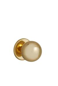 La poignée de porte en métal au design délicat et aux tons chauds transforme une porte simple en une déclaration de style. - Product Image 2