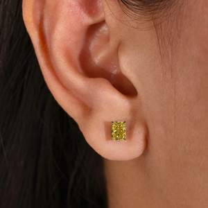 Pendientes de Aro Plateados de Moda para Mujer, Pendientes Redondos de Acero Inoxidable Ligeros y Modernos, Joyería, Pendientes de Diamantes - Product Image 4