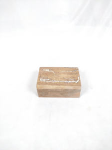 Rustic Finish Polished Handmade MDF Craft Keepsake <b>Storage</b> Travel Organizer Carved Lid Treasure <b>Chest</b> Trinket Holder for Gifts - Product Image 3