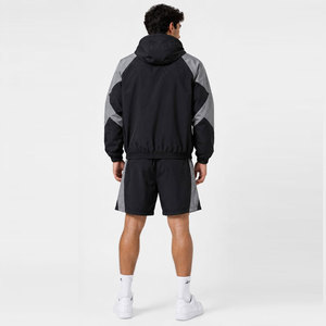 Custom Waterproof Nylon Jacket Shorts Set Windbreaker Tracksuit Short Set Summer Jacket Joggers <b>Lightweight</b> <b>Hoodie</b> Shorts Set - Product Image 6