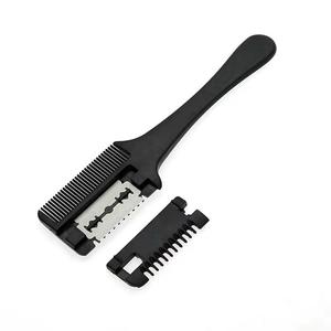 Professional Hairdressing Scissors Set With Combs Stainless Steel Blades For Salon Use Right Handed Long Handle - Product Image 5