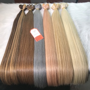 Cabello Remy de alta calidad Entrega rápida Cabello humano vietnamita recto natural en color marrón oscuro en venta - Product Image 5