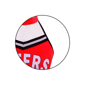 Ensembles d'uniformes de cheerleading personnalisés pour filles et adultes, avec logo frontal imprimé par transfert thermique, pour équipes et compétitions, couleurs variées, hauts et shorts 100% coton - Product Image 3