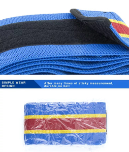 <b>Elastic</b> <b>Knee</b> Wrap - Cotton Blend for Weightlifting, Powerlifting, and Fitness Workouts | Stylish Joint <b>Support</b> - Product Image 5