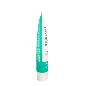 Tube cosmétique blanc en PE avec bouchon à vis, emballage pour crème, conteneur personnalisé avec logo imprimé brillant pour les soins de la peau - Product Image 6
