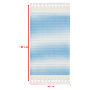Collection Premium, serviette de plage turque en coton 100% teint en fil, rayée, luxueuse et douce, pour la vente en gros. - Product Image 6