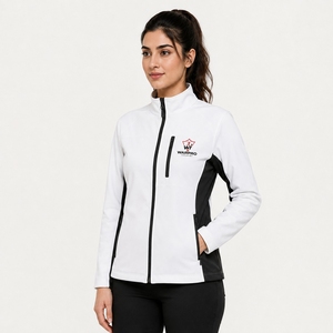 Chaquetas softshell deportivas flexibles, resistentes al agua y térmicas, personalizadas para mujeres, ideales para deportes, senderismo, viajes, uso casual y cómodo. - Product Image 1