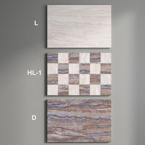 Carreaux muraux en céramique émaillée effet marbre brillant de qualité supérieure pour salle de bain commerciale 200x300mm Marque Vistaar - Product Image 1