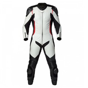 Traje de Motociclismo de Cuero, Chaqueta y Pantalones de Una Pieza con Cierre Completo, Transpirable, para Invierno, Personalizable OEM - Product Image 3