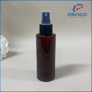 Bouteilles en plastique PET personnalisées de 120 ml, couleur personnalisée, impression par transfert thermique, OEM/ODM, Pavico Vietnam AV120 - Product Image 2