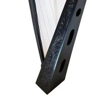 Best Quality Musical Instrument Wooden Material Made Irish Harp New Customized Logo Top Customer Choice Wooden Irish Harps
