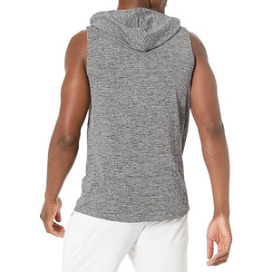 Hoodies sans manches pour hommes à séchage rapide, les plus vendus, style décontracté, basique, faible MOQ, promotion exceptionnelle - Product Image 3
