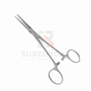 Pinzas Kelly Artery Rectas/Curvas de Acero Inoxidable, Instrumento Hemostático Clase I CE ISO 13485, Cirugía General, Blush Surgical - Product Image 2