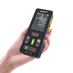 Medidor de Distancia Láser Verde NOYAFA NF-277L 60M/100M de Alta Precisión, Línea Cruzada Integrada, Nivel Electrónico para Exteriores con Burbuja CE - Product Image 6