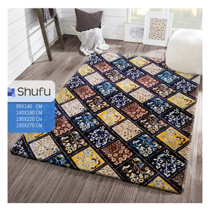 Tapis en relief en mousse anti-allergique confortable de qualité supérieure Style moderne en polyester épais doux pour le bureau à domicile fabriqué à la machine - Product Image 4