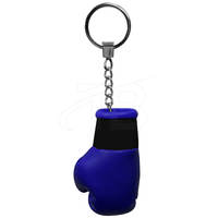Porte-clés gant de boxe personnalisé Mini porte-clés blanc luxe personnalisé Gants de boxe Accessoires 3D Design Porte-clés de boxe en métal